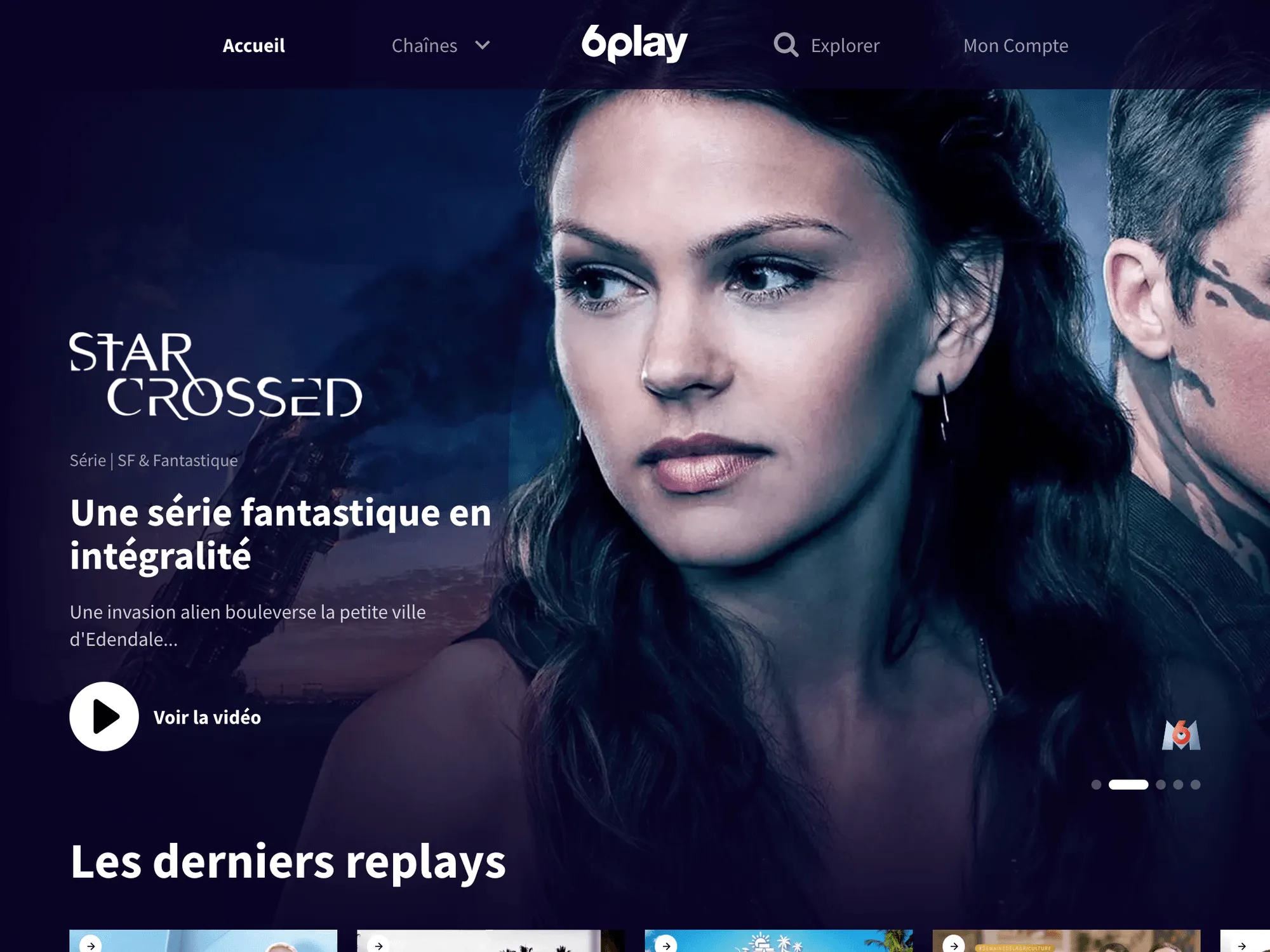6play website screenshot