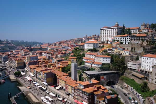 Panorama of Porto City