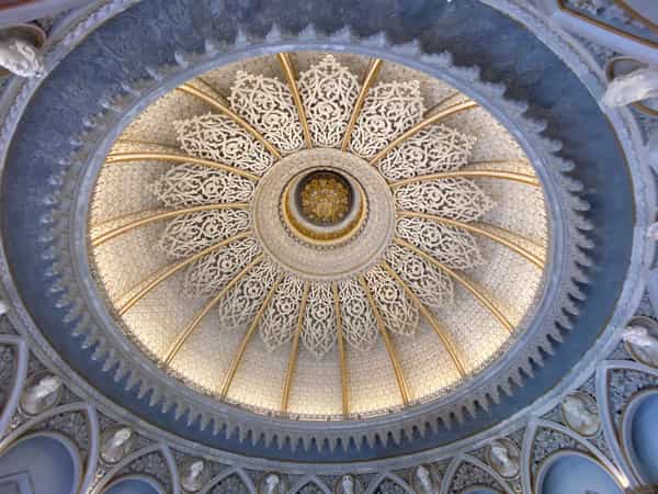 Dome of Montserrat Palace in Sintra
