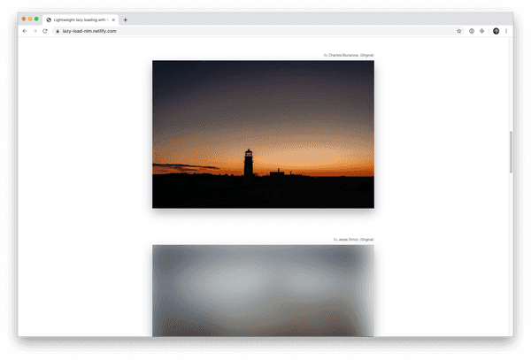 Creating an image lazy loading component with React