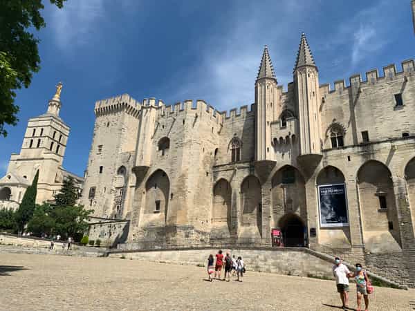 Palace of the popes in Avignon