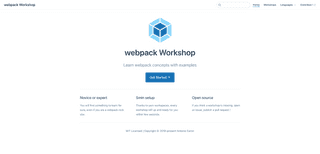 Webpack workshop