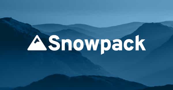 Should we replace webpack by 🗻 Snowpack 🗻?️